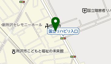 介護美人訪問看護リハビリステーションの地図画像