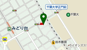 わくわくすまいる西千葉の地図画像