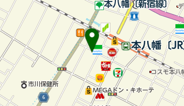 きもの館着付け教室本八幡校の地図画像