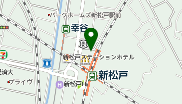 新松戸なのはなルームの地図画像