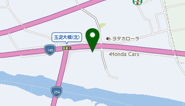 オートテラスコーナー寄居店の地図画像