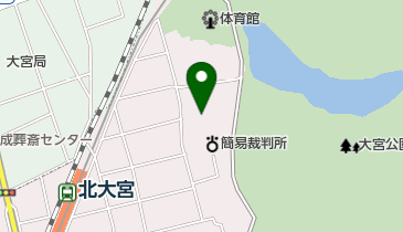 さいたま地方検察庁 大宮分室の地図画像