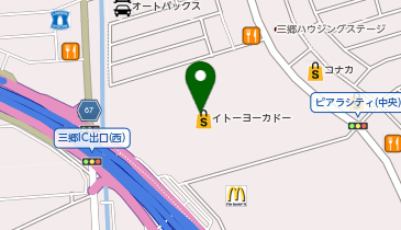 げんき堂整骨院イトーヨーカドー三郷店の地図画像