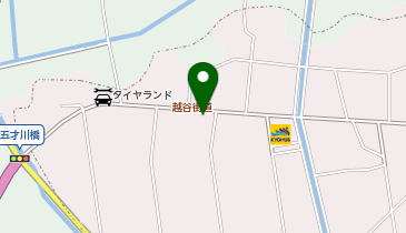 タックス北越谷店の地図画像