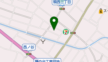 谷山詩吟尺八教室の地図画像