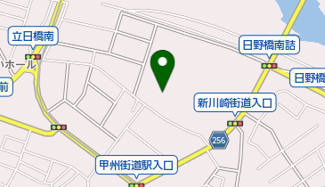 正直屋日野店の地図画像