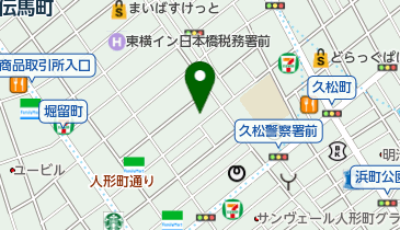 SG化学株式会社」(中央区-社会関連-〒103-0006)の地図/アクセス