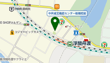 フオラヘアー浮間舟渡店の地図画像