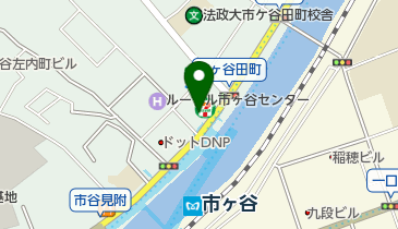 ニチイキッズニッセイみらい市ケ谷保育園の地図画像