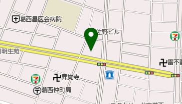 まごころ葛西の地図画像