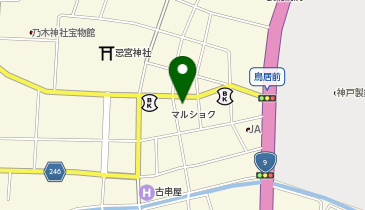 あやらぎ第一整骨院 長府店の地図画像