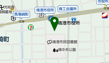 鳥取県立境港ハローワークの地図画像