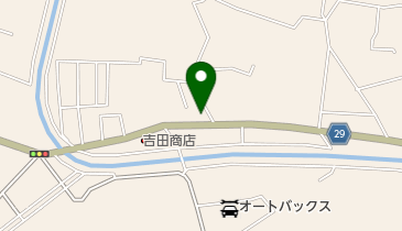 せんたくや吉元の地図画像