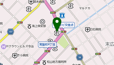 四国アライアンス証券株式会社今治支店の地図画像