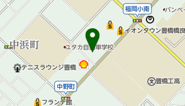 ユタカ保険代理店豊橋の地図画像