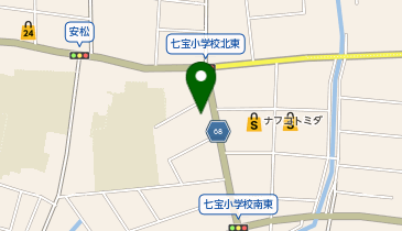 ペットショップ犬の家&猫の里の地図画像