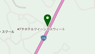 ヘアーデザインキッスの地図画像