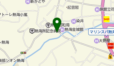 高橋治療院熱海店の地図画像