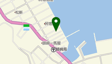 荒ます釣船の地図画像