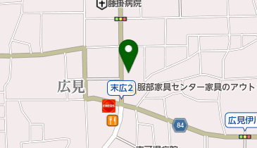 ヘアカットファミリー館・広見店の地図画像