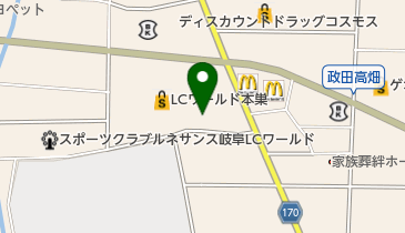 スパークル ゲンキー真正店の地図画像