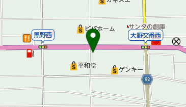 スパークルオオノ303ショップの地図画像