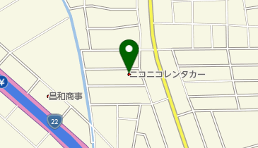 MyDogSalonの地図画像