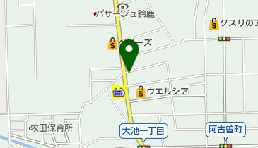 すだち 平田の地図画像