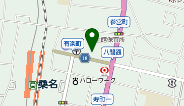 COCO桑名店の地図画像