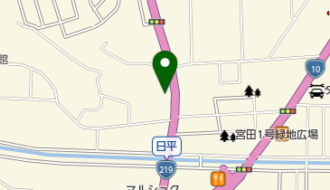 ホームセンターハンズマン 新名爪店の地図画像