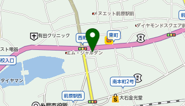 ピザクック前原店の地図画像
