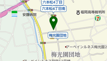 ジゼル(GiseL)六本松の地図画像