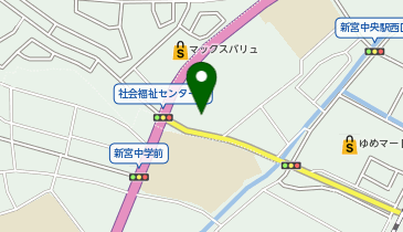 新宮町役場 新宮町福祉センター 地域包括支援センターの地図画像