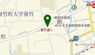 漢方の永里三天堂薬局の地図画像