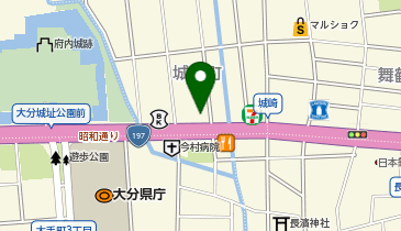 AIG損害保険株式会社 大分支店の地図画像