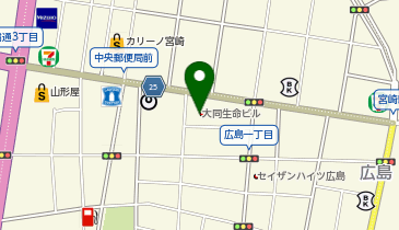 AIGパートナーズ株式会社宮崎支店の地図画像
