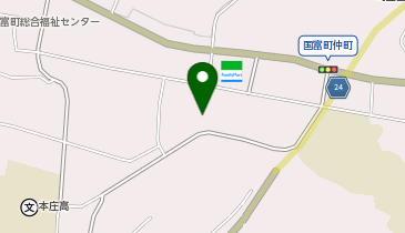 交流プラザくにとみ屋の地図画像