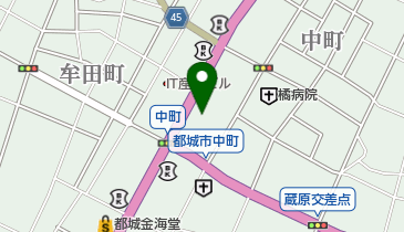 都城市役所 福祉部 こども課 都城市保健センターの地図画像
