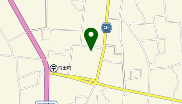 松本市 岡田公民館の地図画像