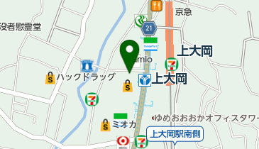 アフラックサービスショップ上大岡店の地図画像