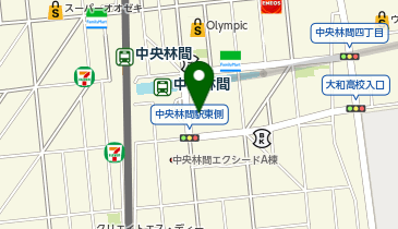 ラフィネ中央林間東急スクエア店の地図画像