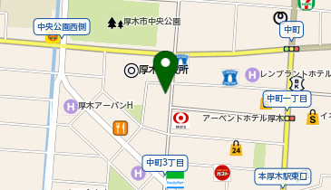 禁煙マージャンクラブ優遊の地図画像