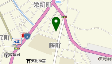 有限会社デンタルエイド敦賀支店の地図画像