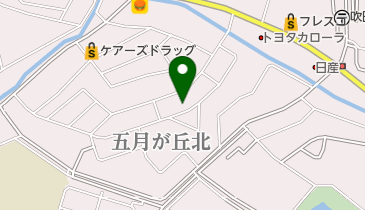 夢サロン千里の地図画像