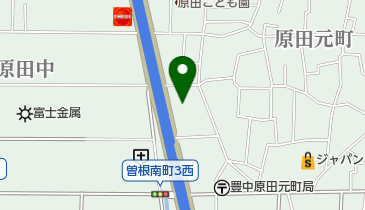 はらだ保育園・ねいろの地図画像