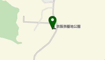 京阪奈墓地公園 指定石材店有芸の地図画像