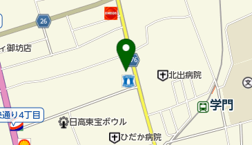 宅配クック123キタデ御坊店の地図画像