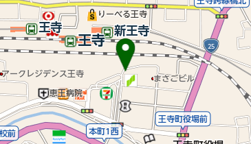 あいほん相談所の地図画像