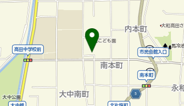 ビューティーサロンブルーの地図画像