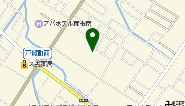 彦根市役所 発達支援センターの地図画像